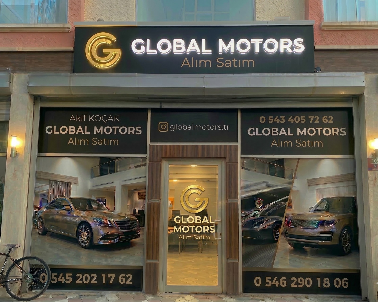 Global Motors Ankara kurumsal showroom
